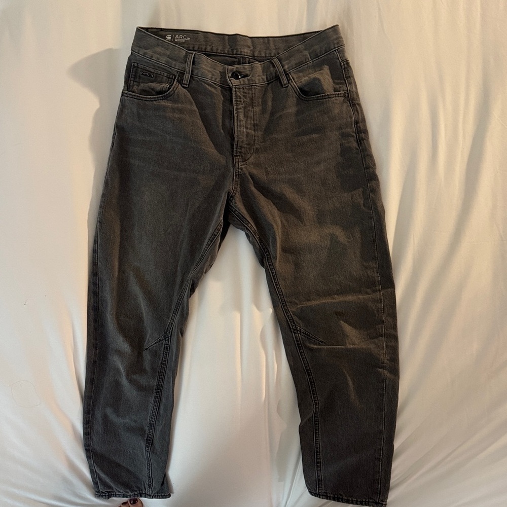 G-Star Women's Black Boyfriend Jeans